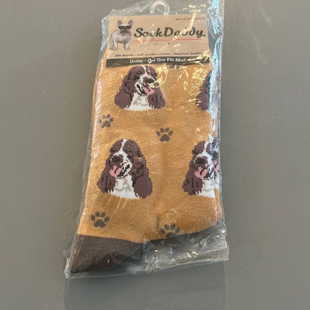 Springier Spaniel Socks NWT